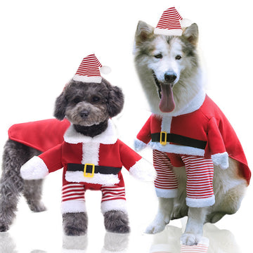 christmas standing santa costume