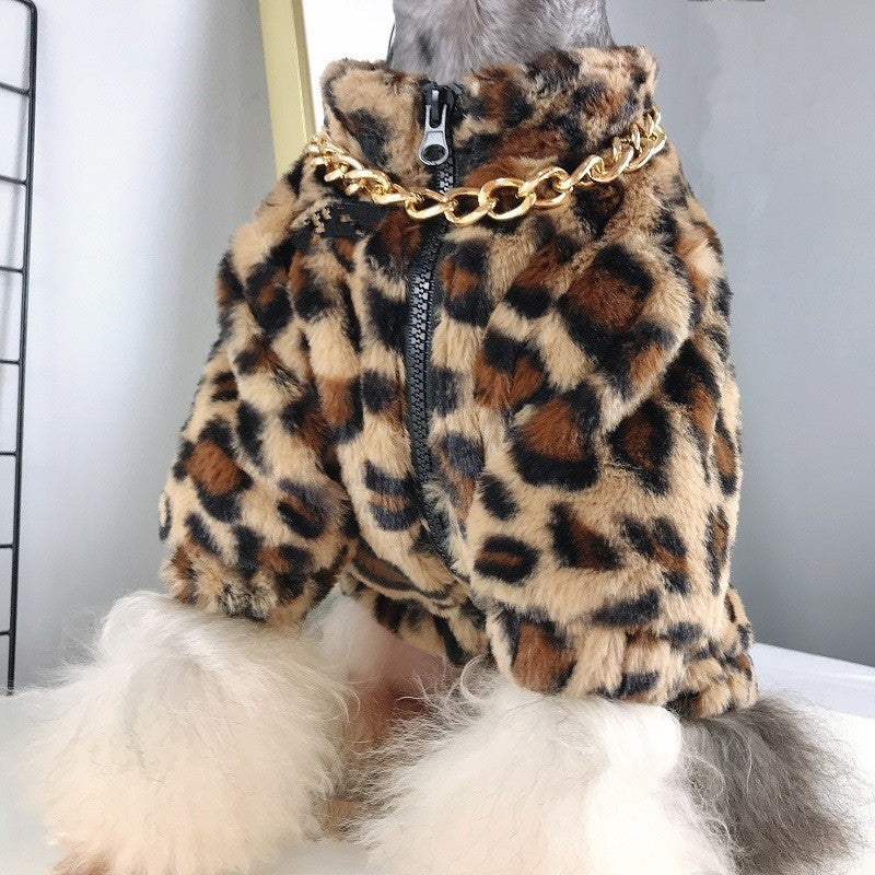 leopard print jacket