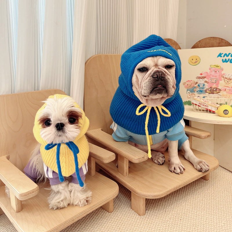 french hooded scarf